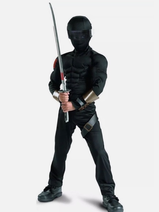 Disguise Other - NWT GI Joe Snake Eyes Ninja Costume